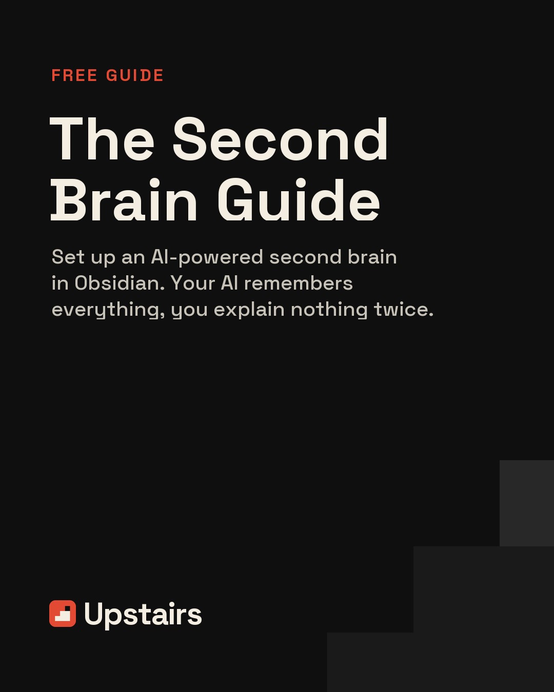 Cover of the Second Brain Guide